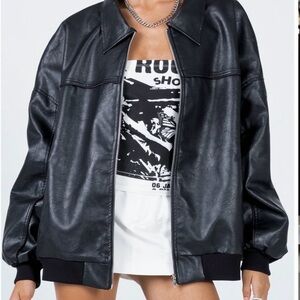 Faux leather Nordstrom’s jacket brand new